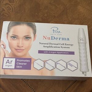 Brand new NuDerma Skin Amplification System - White